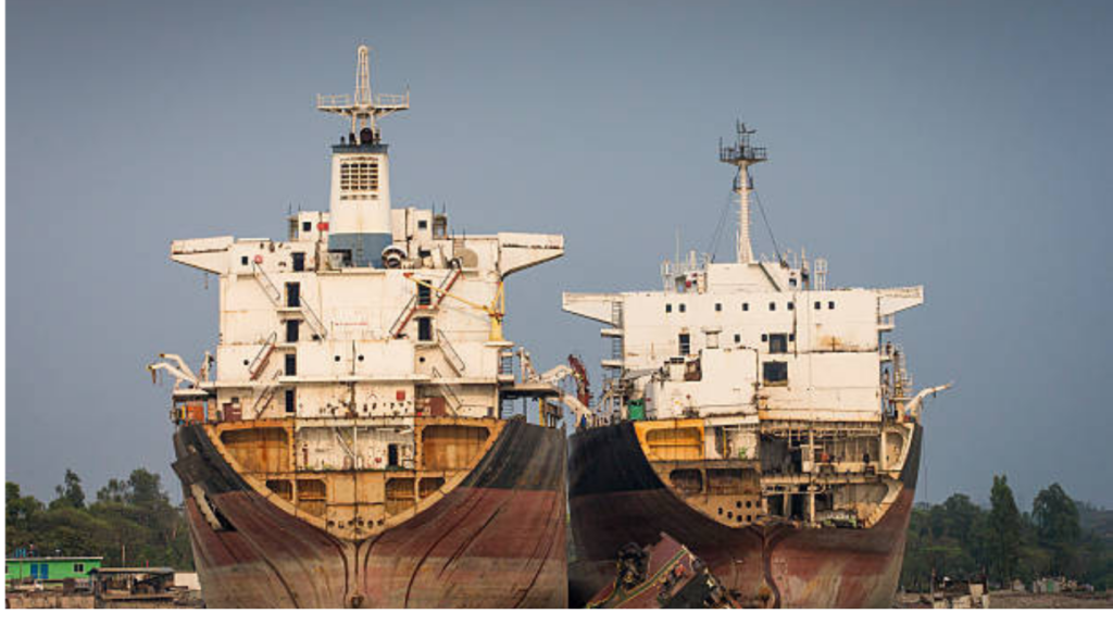 ship demolition yard